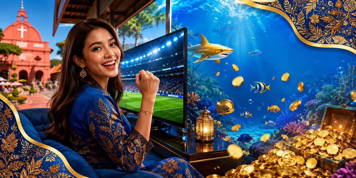 Permainan memancing bertemakan batik di Melaka dalam platform kasino dalam talian
